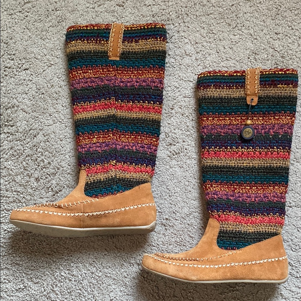 The Sak Suede Moccasin Boot